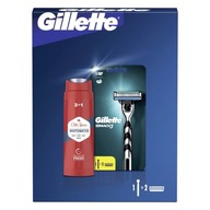 GILLETTE DARČEKOVÁ SADA MACH 3 STROJ + STARÉ KORENIE GILLETTE DARČEKOVÁ SADA MACH 3 STROJ + STARÉ KORENIE