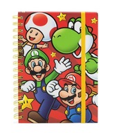 Herný notebook A5 Super Mario Run Yoshi Luigi 80k Herný notebook A5 Super Mario Run Yoshi Luigi 80k