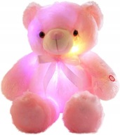 Plyšový svietiaci LED medvedík plyšový plyšový maskot