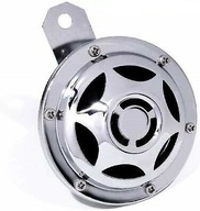 ZVUKOVÝ SIGNÁL 12V CHROME 10 cm SEKÁČKA ZVUKOVÝ SIGNÁL 12V CHROME 10 cm SEKÁČKA