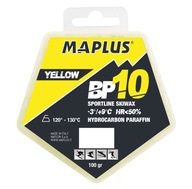 BP10 Žltý lyžiarsky vosk 100g MAPLUS +9*C/-3*C BP10 Žltý lyžiarsky vosk 100g MAPLUS +9*C/-3*C