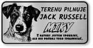 Plaketa psa Jacka Russella