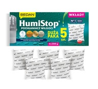 5x Náplň do pohlcovača vlhkosti HumiStop 5x Náplň do pohlcovača vlhkosti HumiStop