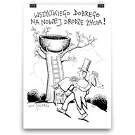 PLAGÁT DARČEK SVADOBNÝ PÁR HNIEZDO ANDRZEJ MLECZKO PLAGÁT DARČEK SVADOBNÝ PÁR HNIEZDO ANDRZEJ MLECZKO