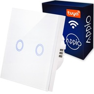 LED LIGHT SWITCH dvojité sklo WIFI dotyk LED LIGHT SWITCH dvojité sklo WIFI dotyk