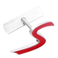 Odznak Emblém na grile S RED CHROM Mini Cooper S Odznak Emblém na grile S RED CHROM Mini Cooper S