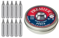 Premier Ultra Magnum 4,5mm Diabolo + CO2 pelety 10 ks Premier Ultra Magnum 4,5mm Diabolo + CO2 pelety 10 ks