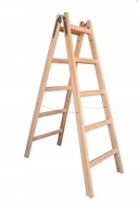 Drevený rebrík, 7 priečok, 2 x 10 m
