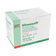 L&R - Vliwasoft 10 x 10 cm, 50 x 2 ks. sterilný 6w