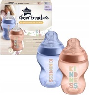 Tommee Tippee antikoliková fľaša 2x260ml Kindness Tommee Tippee antikoliková fľaša 2x260ml Kindness
