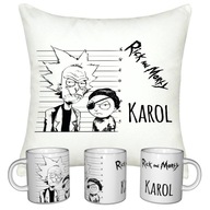 RICK AND MORTY SET HRNČEK + VANKÚŠ + MENO RICK AND MORTY SET HRNČEK + VANKÚŠ + MENO