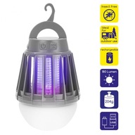 LED lampa s elektrickým UV insekticídnym lapačom