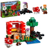 LEGO MINECRAFT BLOCKS 21179 ALEX MUSHROOM HOUSE 8+