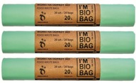 BIOLOGICKY ROZLOŽITEĽNÉ KOMPOSTOVATEĽNÉ VRECKÁ 20L BIO 60 ks BIOLOGICKY ROZLOŽITEĽNÉ KOMPOSTOVATEĽNÉ VRECKÁ 20L BIO 60 ks