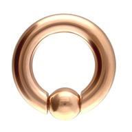 VEĽKÝ Prsteň RUŽOVÝ ZLATÝ 316L OCEL 3/10/6 mm VEĽKÝ Prsteň RUŽOVÝ ZLATÝ 316L OCEL 3/10/6 mm