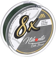 MIKADO BRIDGE x8 OCTA PRAMENOK 0,12 mm ZELENÝ 150m MIKADO BRIDGE x8 OCTA PRAMENOK 0,12 mm ZELENÝ 150m