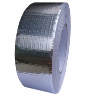 Hliníková vystužená samolepiaca izolačná páska 48mm 45m do 120C Budfix Hliníková vystužená samolepiaca izolačná páska 48mm 45m do 120C Budfix