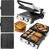 EKG ELEKTRICKÝ GRIL PANINI WAFFLE BBQ Maker 3v1 2000W rozšíriteľný EKG ELEKTRICKÝ GRIL PANINI WAFFLE BBQ Maker 3v1 2000W rozšíriteľný