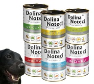 Dolina Noteci Premium MIX mokré krmivo pre psov 6 príchutí 12x400g bez rýb