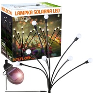 LED SOLÁRNA ZÁHRADNÁ LAMPA S GUĽAMI LED SOLÁRNA ZÁHRADNÁ LAMPA S GUĽAMI
