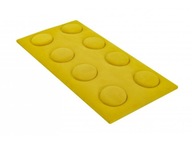 Čalúnené panely Bricks Yellow 2x4 25x50cm