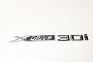 BMW xDrive 30i emblém odznak s nápisom logo BMW xDrive 30i emblém odznak s nápisom logo