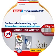 TESA Powerbond 5m obojstranná montážna páska TESA Powerbond 5m obojstranná montážna páska