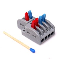 10 PCS rýchly konektor 2 vstupy 4 výstupy KVALITA 10 PCS rýchly konektor 2 vstupy 4 výstupy KVALITA