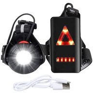 USB LED RUNNING výstražná baterka USB LED RUNNING výstražná baterka