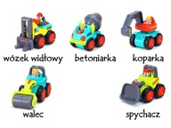 Stavebné auto Buldozér Žeriav Sklápač ZA2343 Stavebné auto Buldozér Žeriav Sklápač ZA2343