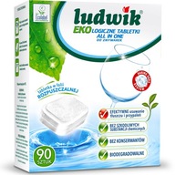 LUDWIK eko tablety do umývačky riadu Ekologické 90 ks LUDWIK eko tablety do umývačky riadu Ekologické 90 ks