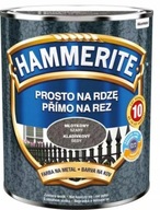 Hammerite rovno na hrdzu HAMMER GREY 0,7L Hammerite rovno na hrdzu HAMMER GREY 0,7L