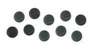 Magnety na 20 tabúľ, 38mm, 10ks, čierne nobo