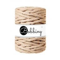 Krútená šnúra Bobbiny Macrame Cord 9 mm Sand Krútená šnúra Bobbiny Macrame Cord 9 mm Sand