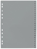 Polypropylénové dištančné vložky A4 + A-Z šedé
