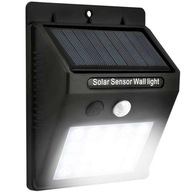 LED solárne nástenné svietidlo so súmrakovým pohybovým senzorom LED solárne nástenné svietidlo so súmrakovým pohybovým senzorom