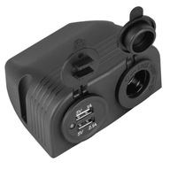 2xUSB autonabíjačka + zásuvka do zapaľovača 2xUSB autonabíjačka + zásuvka do zapaľovača