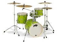 DW PDP New Yorker Shell Set (Electric Green Sparkl