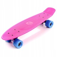 Ružový skateboard Meteor PLASTIC, SOLID