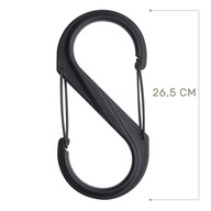 Nite Ize - S-Biner #10 Plastic Black Gate - Black Nite Ize - S-Biner #10 Plastic Black Gate - Black