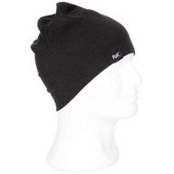 MERINO Fox Outdoor vlnená čiapka, čierna MERINO Fox Outdoor vlnená čiapka, čierna