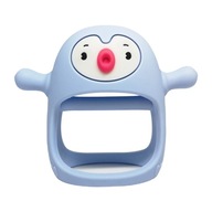 Svetlomodré silikónové hryzátko Smily Mia Penguin Svetlomodré silikónové hryzátko Smily Mia Penguin