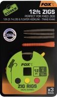 FOX ZIG RIG SET 8 12lb 12ft FOX ZIG RIG SET 8 12lb 12ft