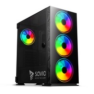 Puzdro Savio Prime X1 Midi Tower ATX ARGB Puzdro Savio Prime X1 Midi Tower ATX ARGB