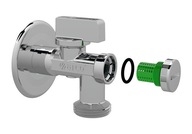 Uhlový guľový ventil s filtrom 1/2x3/4" ARCO Uhlový guľový ventil s filtrom 1/2x3/4" ARCO