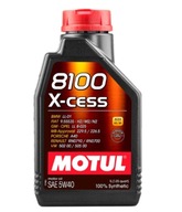 Syntetický motorový olej Motul 8100 X-cess 5W40