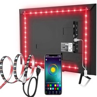 5M LED pásik TV BLUETOOTH RGB USB PODSVIETENIE 79 5M LED pásik TV BLUETOOTH RGB USB PODSVIETENIE 79