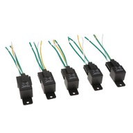 5X 40A 24V relé s krížovou zásuvkou a železným popruhom
