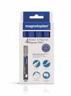 Magnetoplan Markers modrý flipchart utierateľný za sucha 4 ks