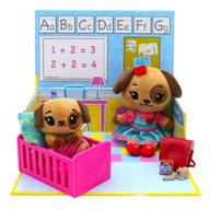 TINY TUKKINS DOG BÚDCE 2 DOG TEDDY TOYS TM TOYS TINY TUKKINS DOG BÚDCE 2 DOG TEDDY TOYS TM TOYS
